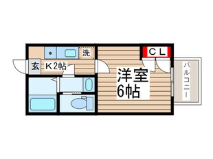 ユーフラット天王台の物件間取画像